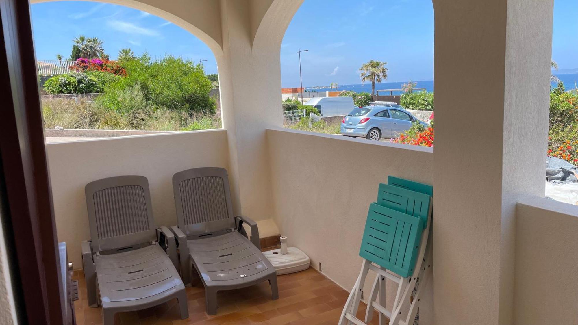 Vue Mer Panoramique Plage 50M Porticcio Corse المظهر الخارجي الصورة
